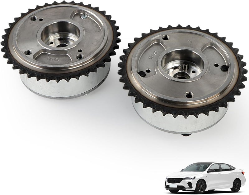 COPACHI 2pcs Camshaft Variable Valve Timing Gears Sprockets 24350-3CGA1 24370-3CGA0 Fits for Hyundai Kia 2014-2019 3.3L 3.8L After-Market Parts - Image 1